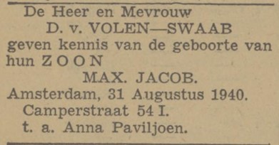 Max Jacob van Volen